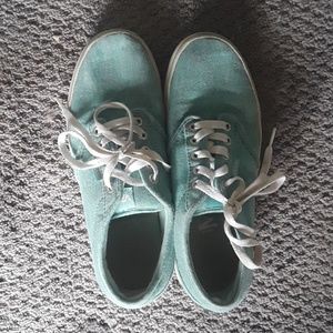 Mint green vans